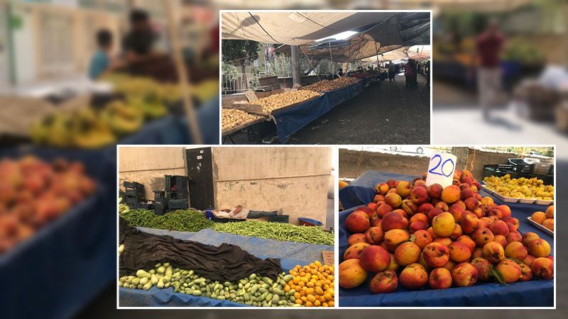 Şanlıurfa’da bugün kurulan pazarda